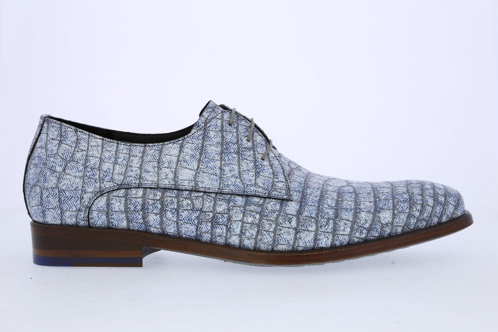 Geklede schoenen blauw Floris Van Bommel