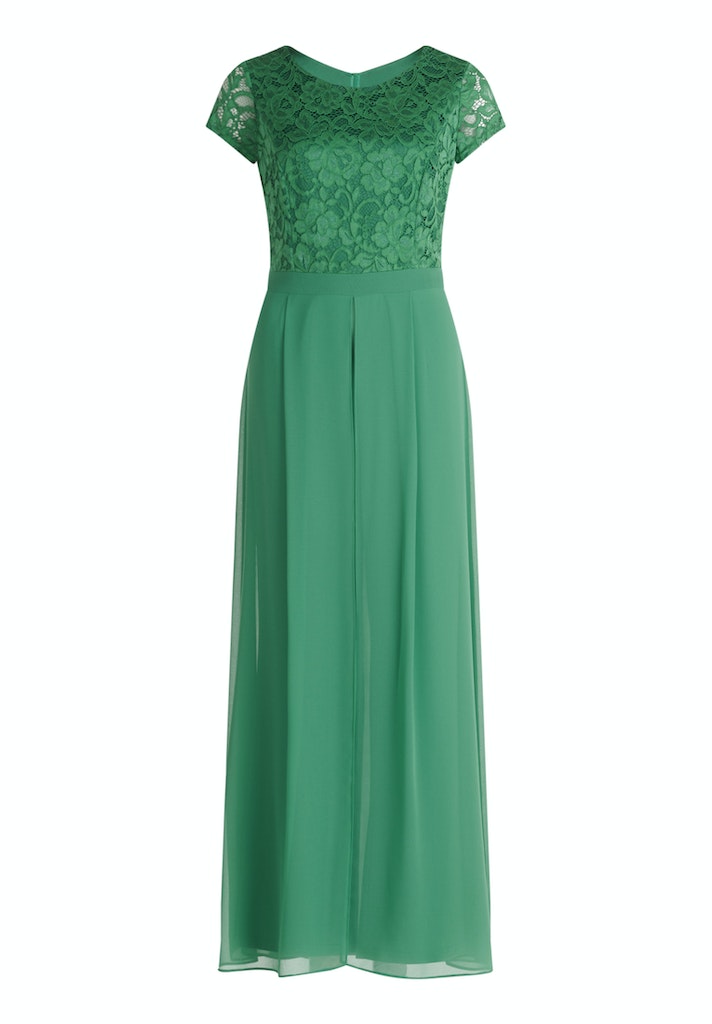 Jumpsuits korte mouw groen Vera Mont