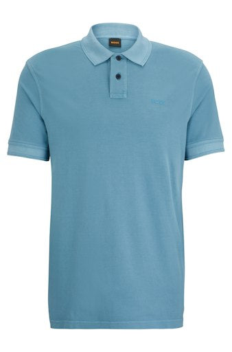 Polo's korte mouw blauw Boss Men Black