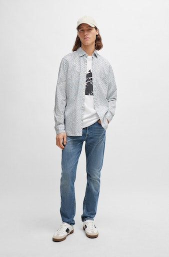 Jeans blauw Boss Men Black