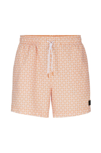 Zwembroeken oranje Boss Men Black