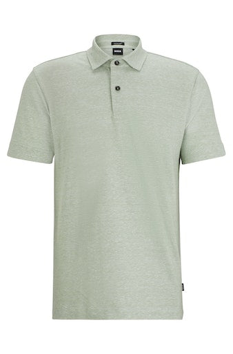 Polo's korte mouw groen Boss Men Black