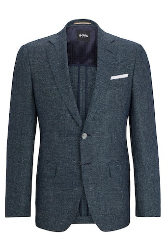 Sportvesten blauw Boss Men Black