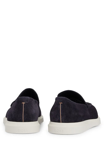 Loafers blauw Boss Men Black