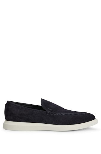 Loafers blauw Boss Men Black
