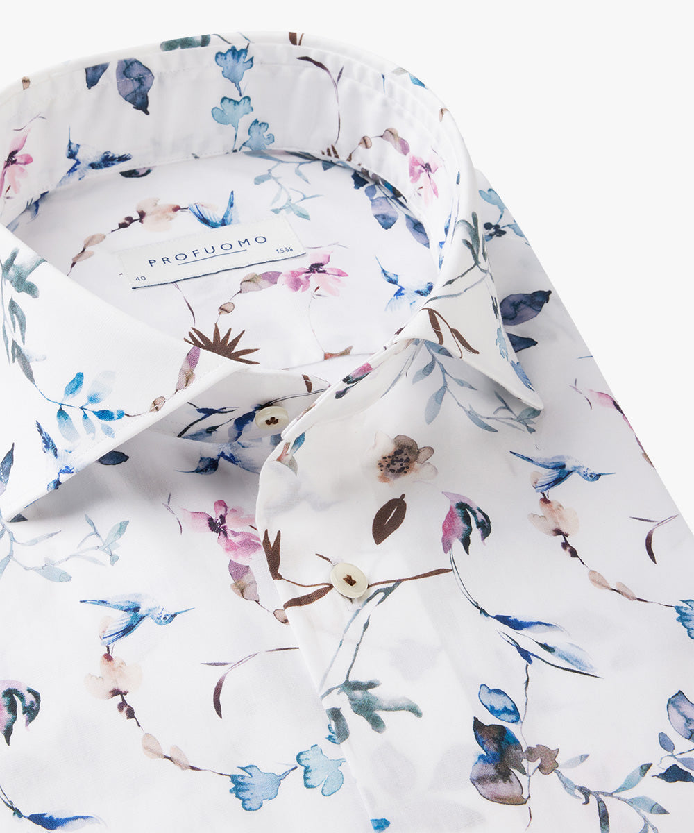 Hemden lange mouw multicolor Profuomo
