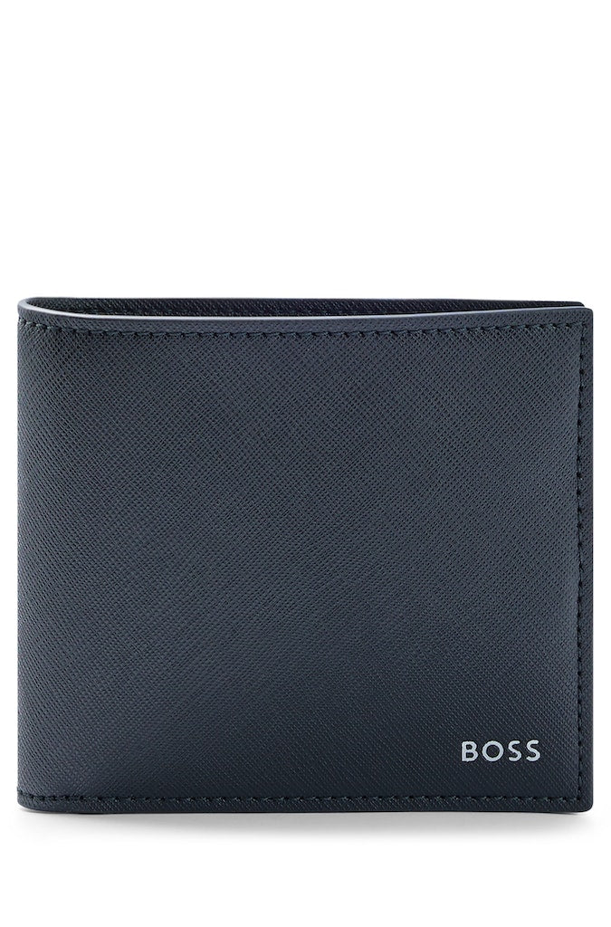 Portefeuilles zwart Boss Men Black