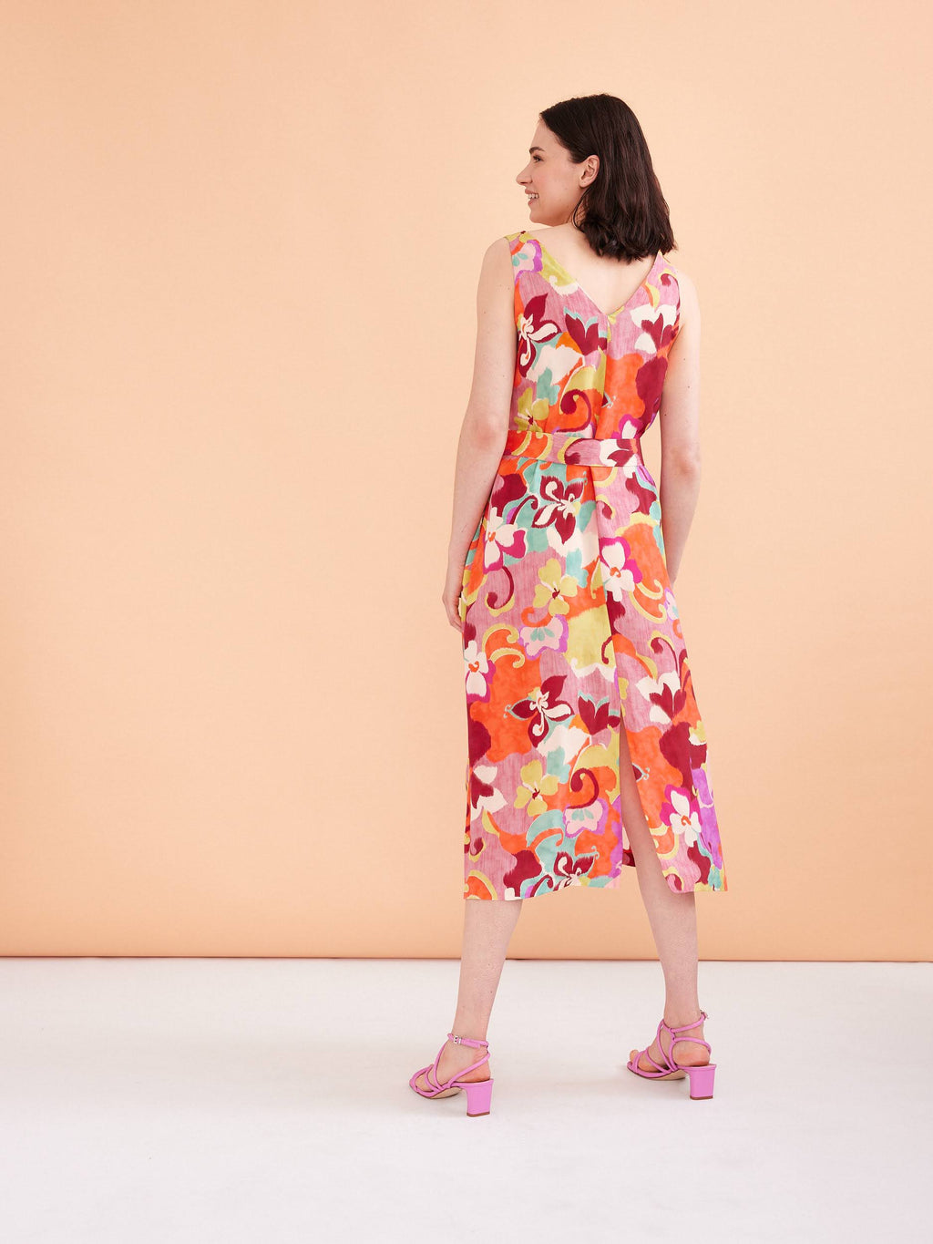 Jurken zonder mouw multicolor Her.