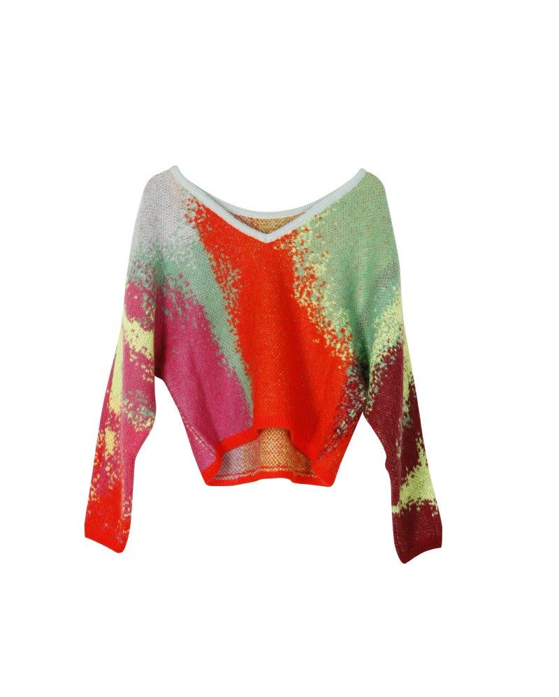 Pulls multicolor Her.