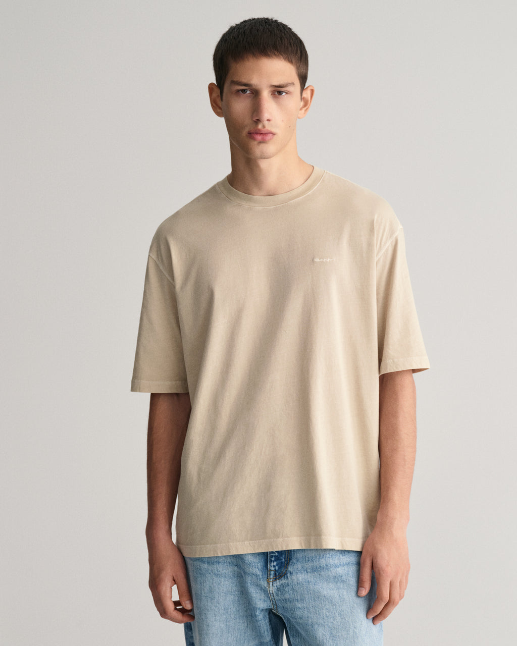 T-shirts korte mouw beige GANT