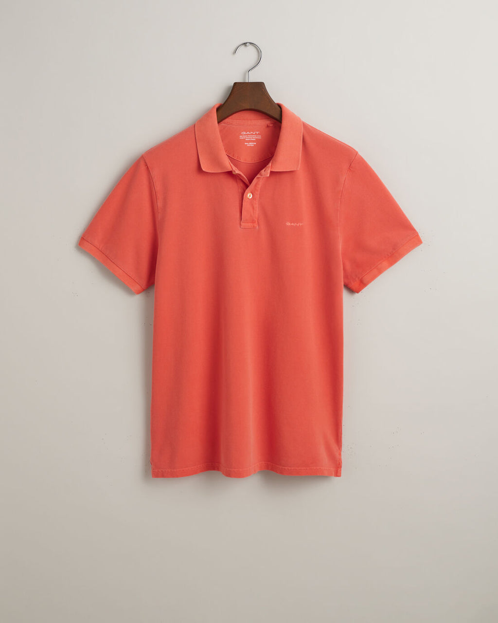 Polo's korte mouw oranje GANT