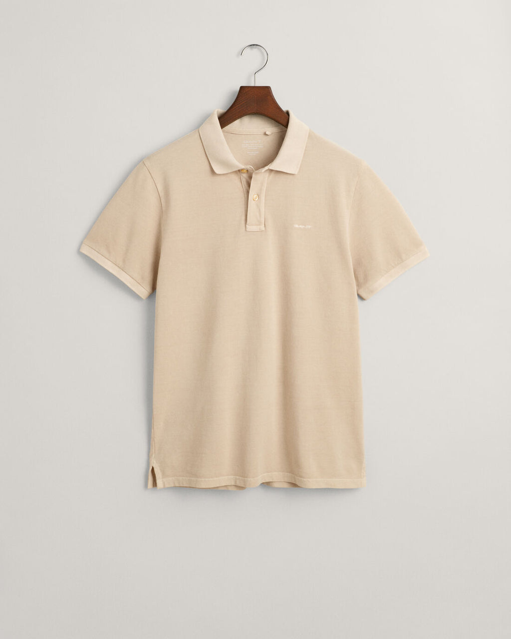 Polo's korte mouw beige GANT