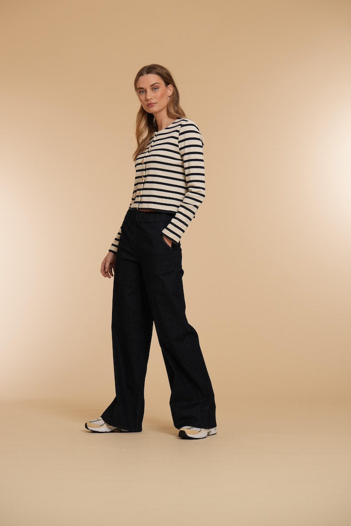Jeans navy Geisha