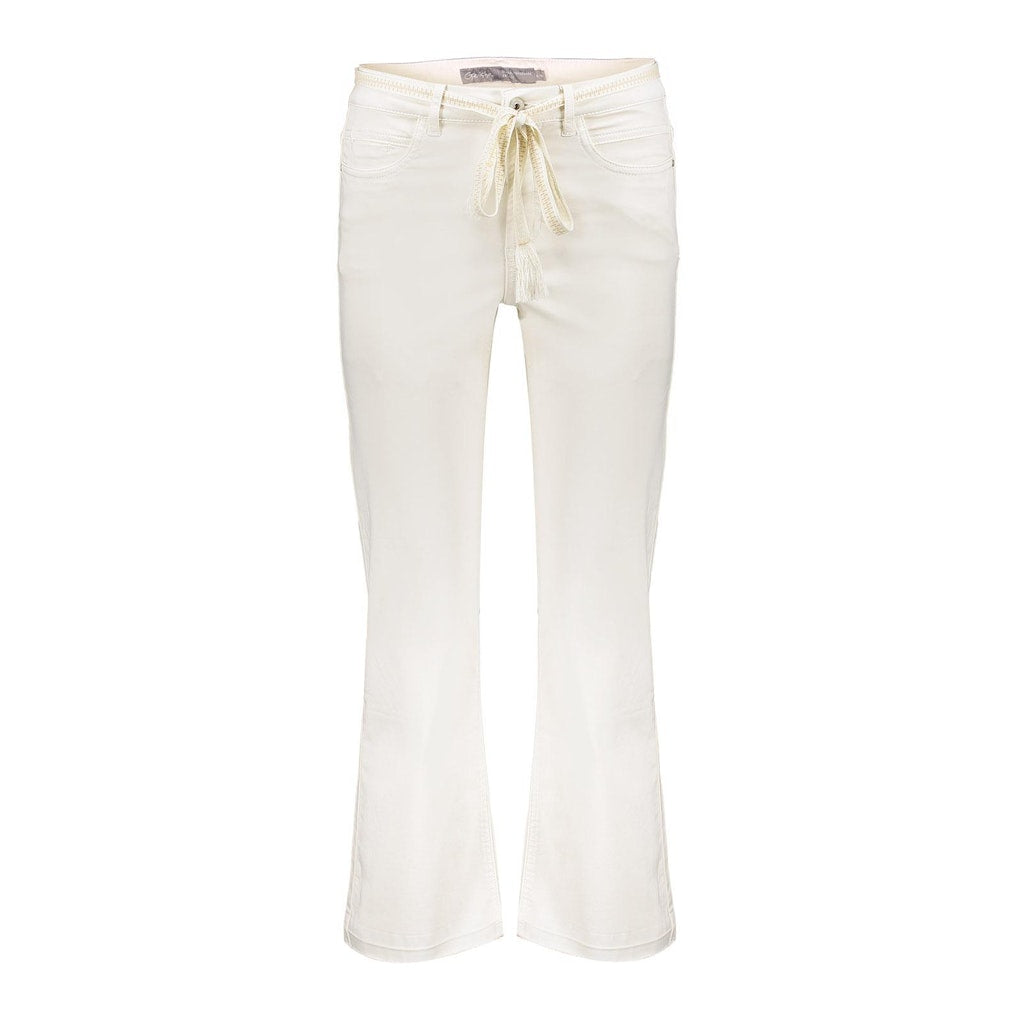 Jeans wit Geisha