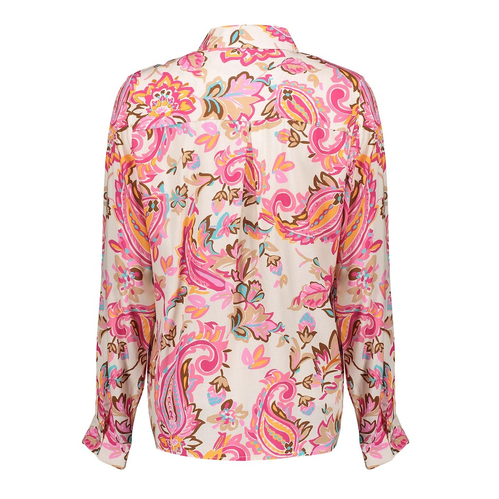 Blouses korte mouw multicolor Geisha