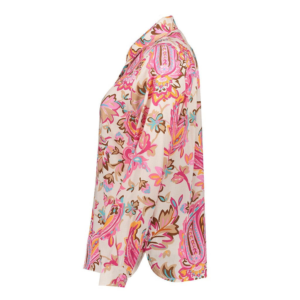 Blouses korte mouw multicolor Geisha