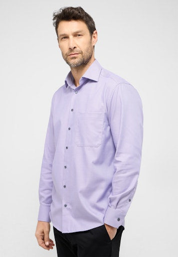 Hemden lange mouw paars ETERNA