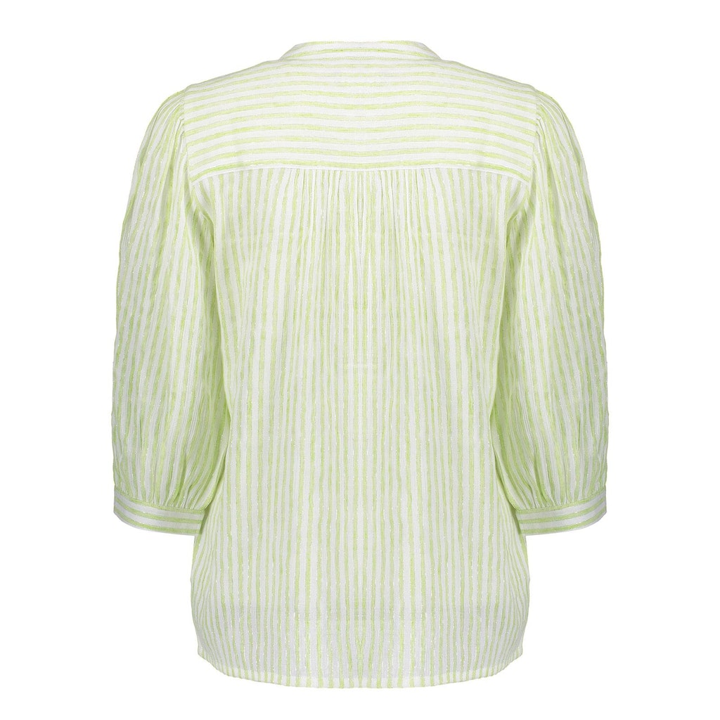 Blouses lange mouw groen Geisha