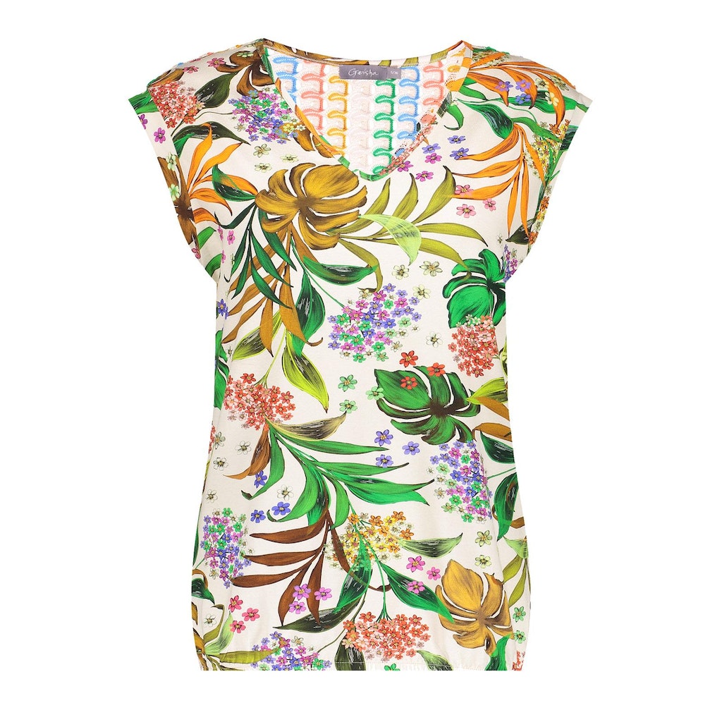 T-shirts korte mouw multicolor Geisha