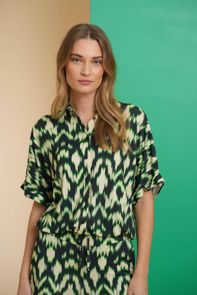 Blouses lange mouw multicolor Geisha