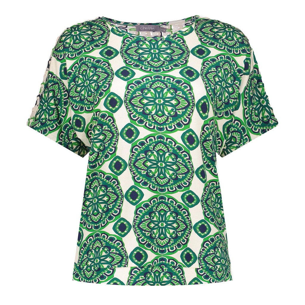 T-shirts korte mouw multicolor Geisha