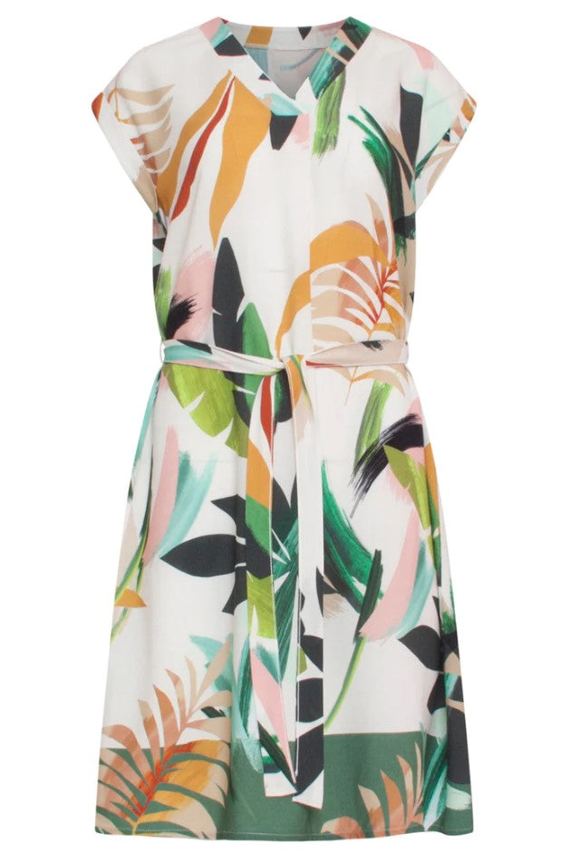 Jurken korte mouw multicolor Smashed Lemon