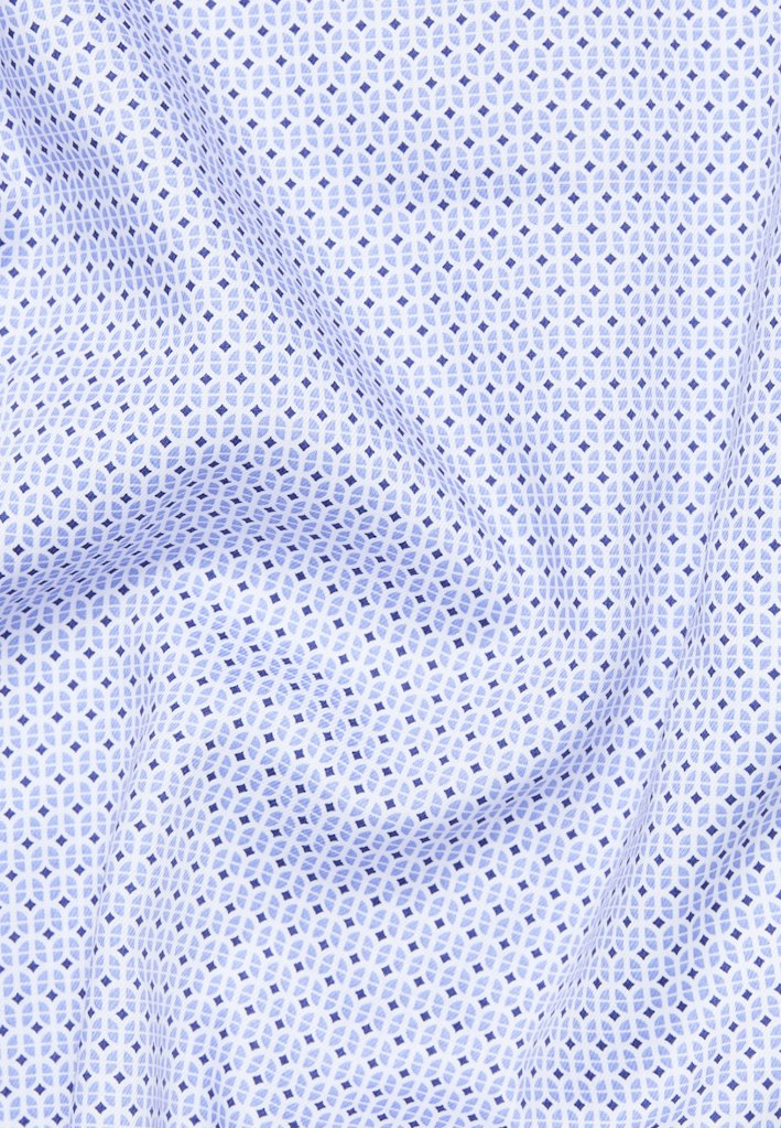 Hemden lange mouw blauw ETERNA