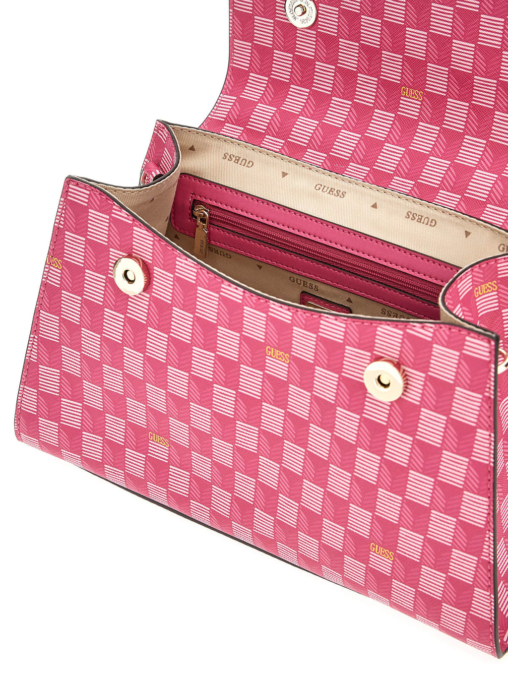 Handtassen roze Guess