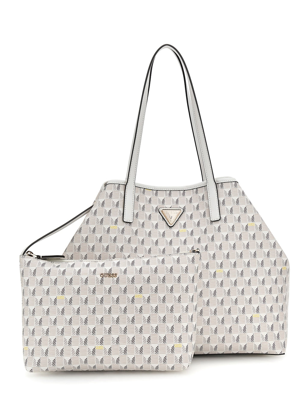 Handtassen grijs Guess