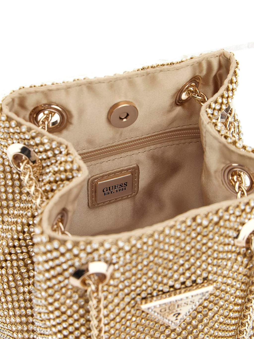 Handtassen goud Guess