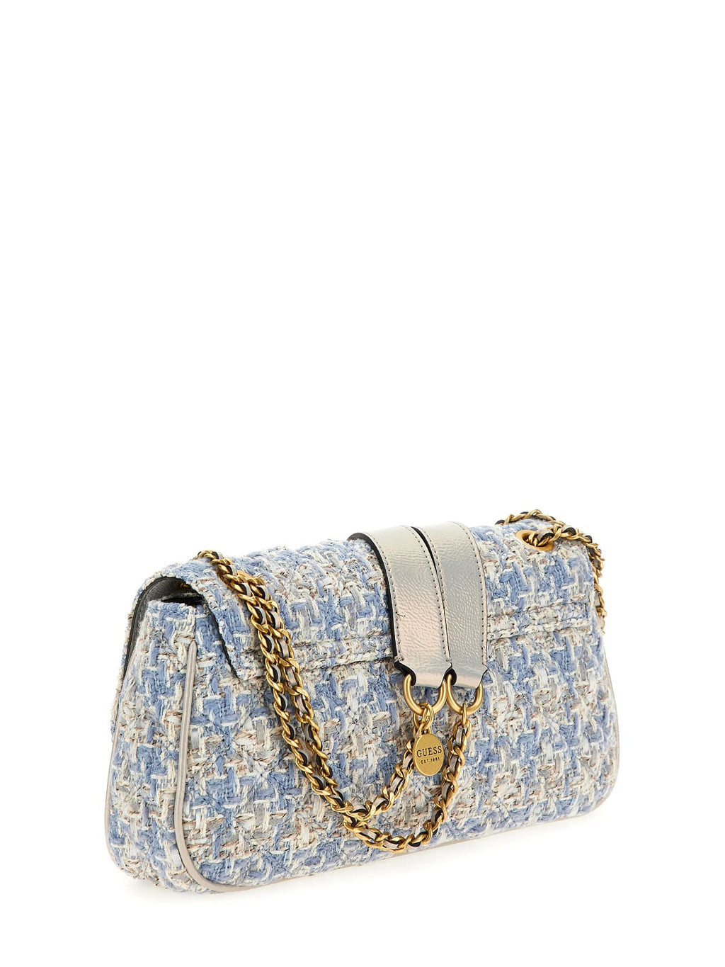 Handtassen blauw Guess