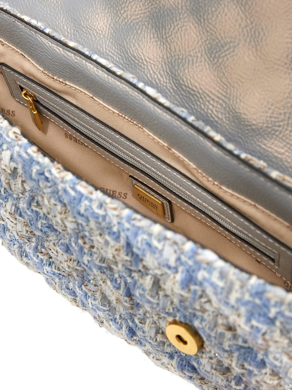 Handtassen blauw Guess