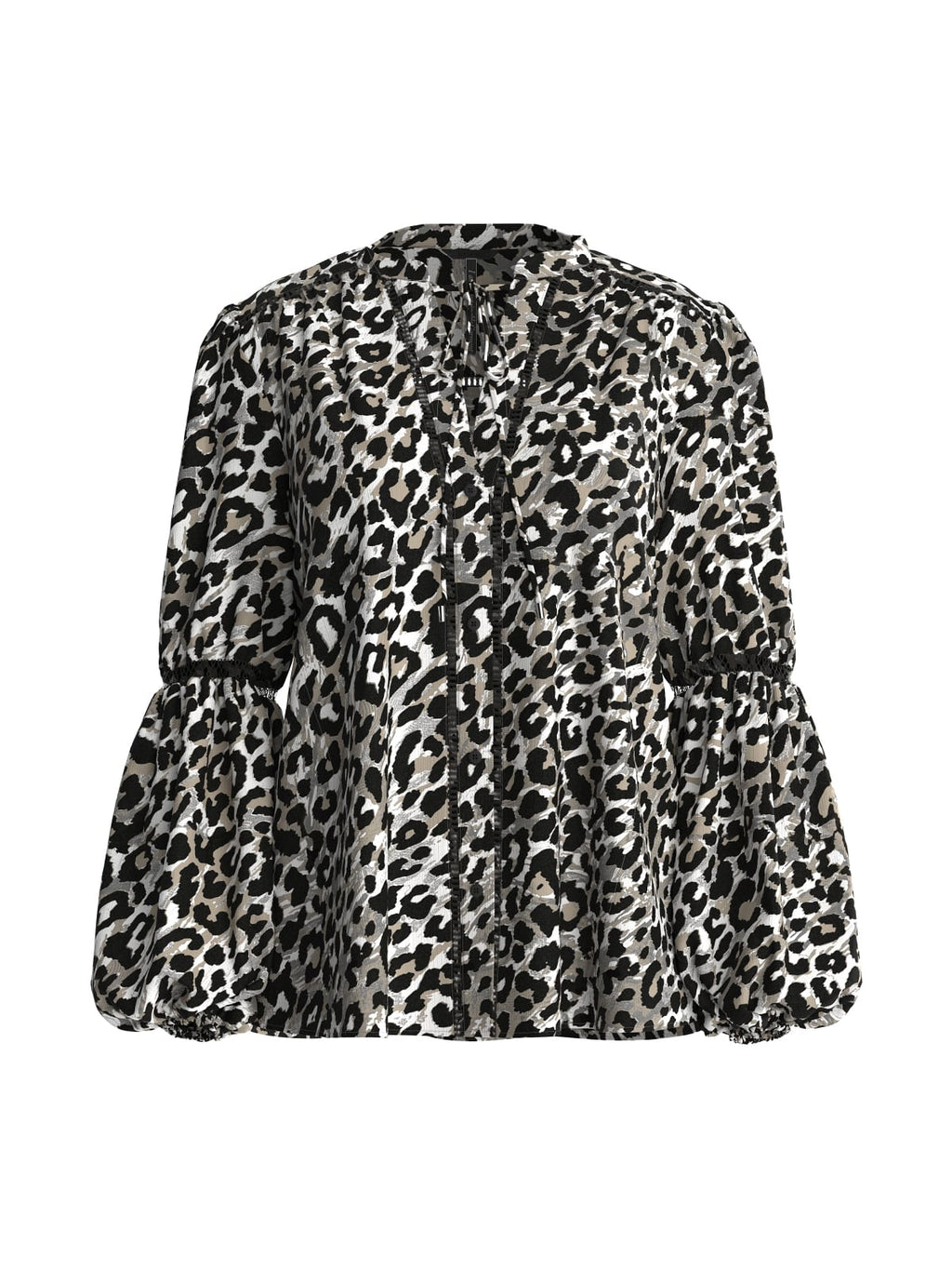 Blouses lange mouw bruin Guess