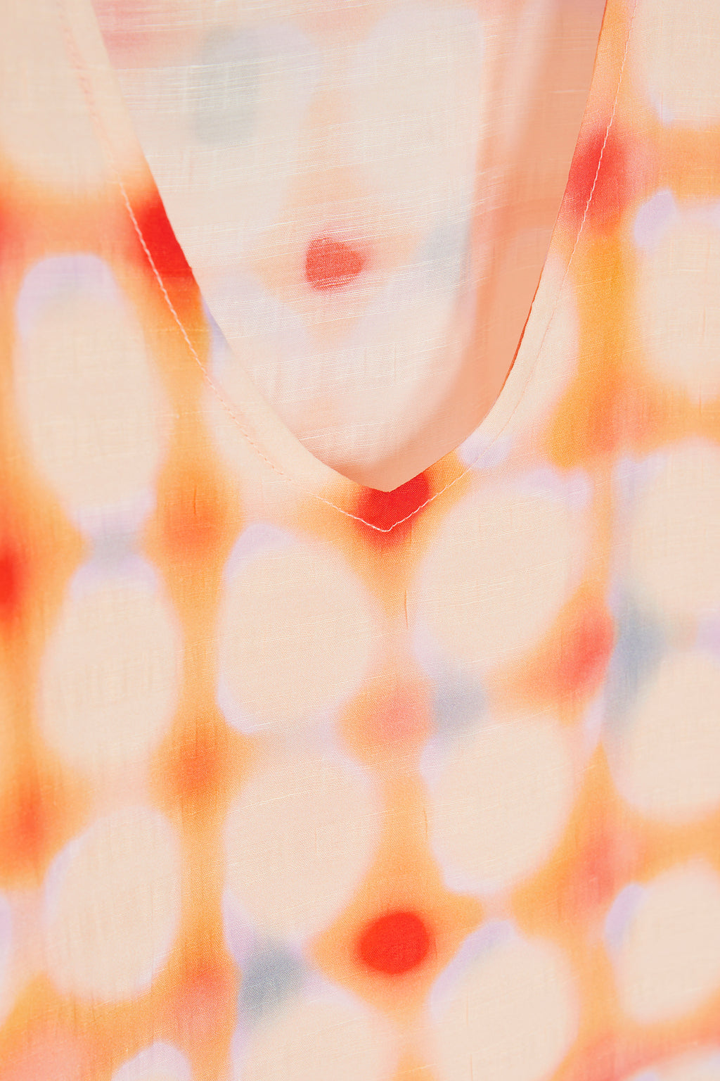 Blouses korte mouw oranje CKS