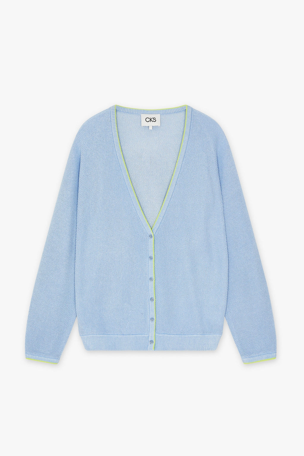Cardigans blauw CKS