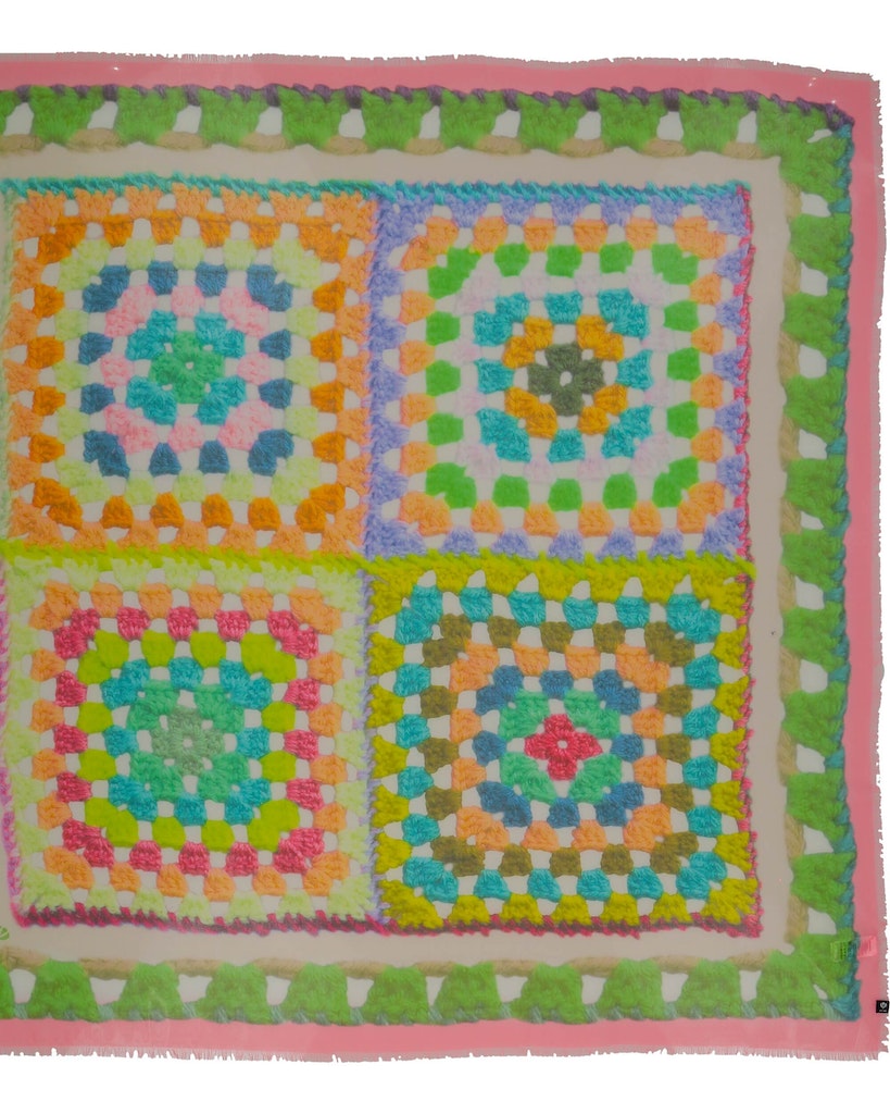 Sjaals multicolor Fraas
