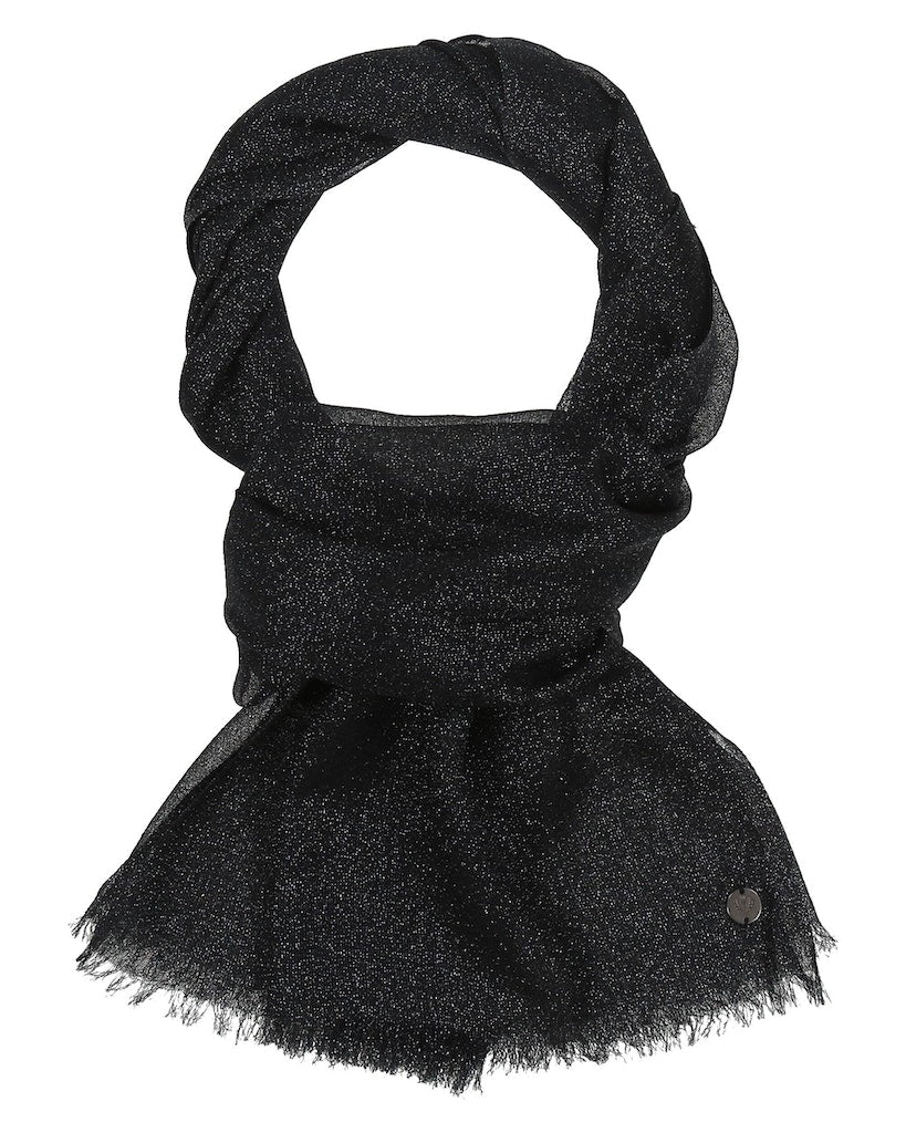 Sjaals zwart Fraas