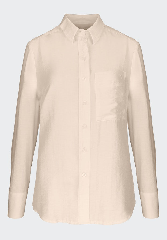 Blouses lange mouw beige Bianca