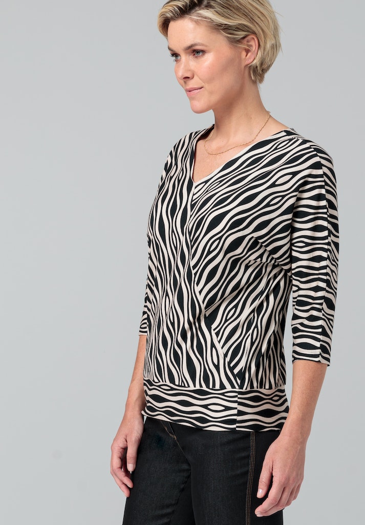 T-shirts korte mouw zwart Bianca