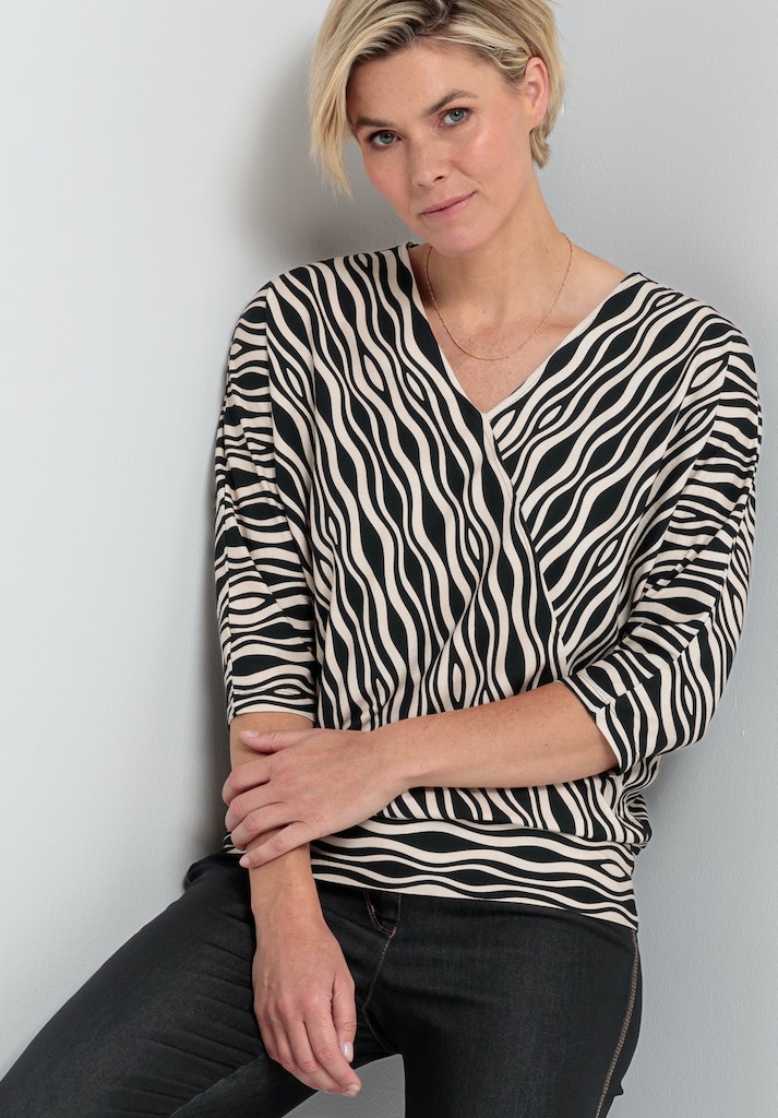 T-shirts korte mouw zwart Bianca