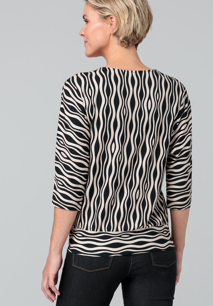 T-shirts korte mouw zwart Bianca