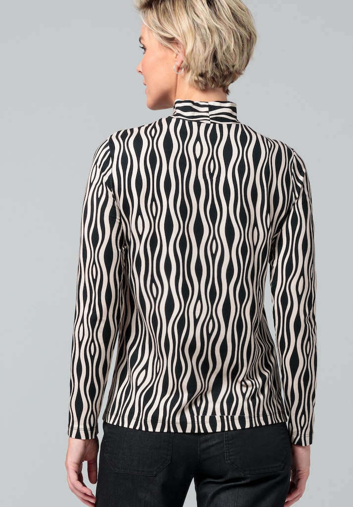 T-shirts lange mouw zwart Bianca