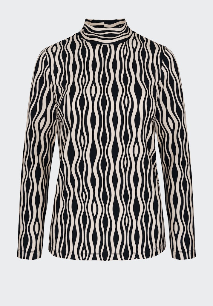 T-shirts lange mouw zwart Bianca