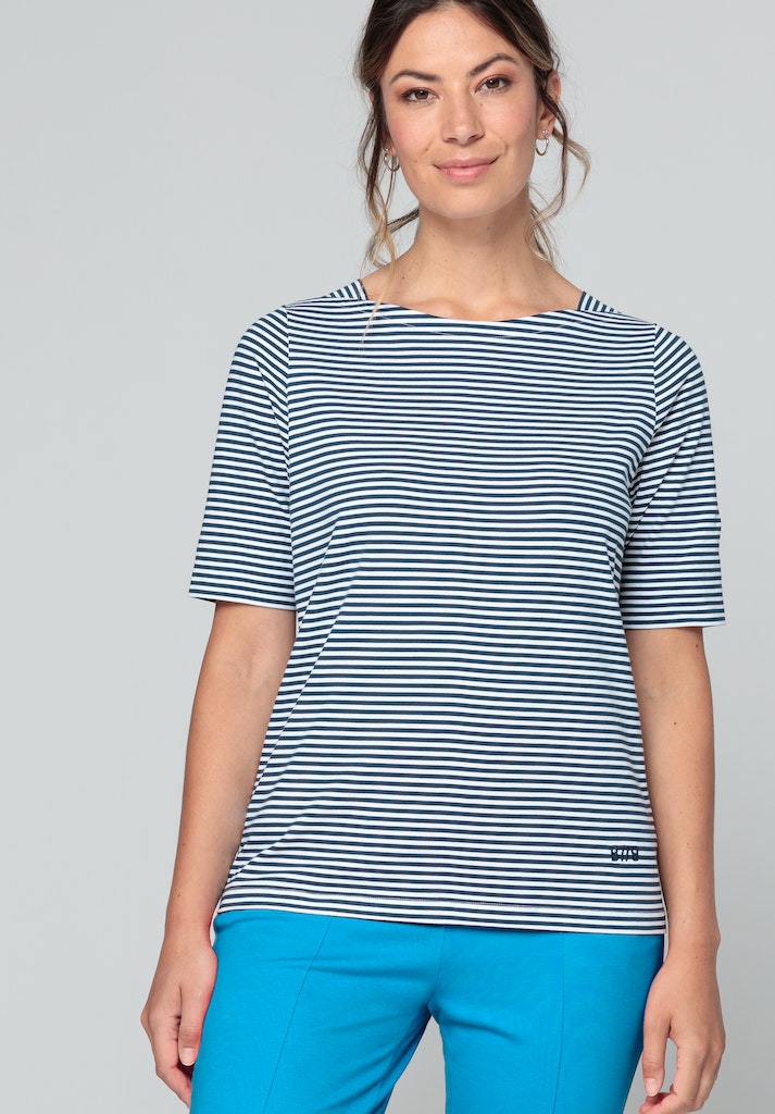 T-shirts korte mouw blauw Bianca