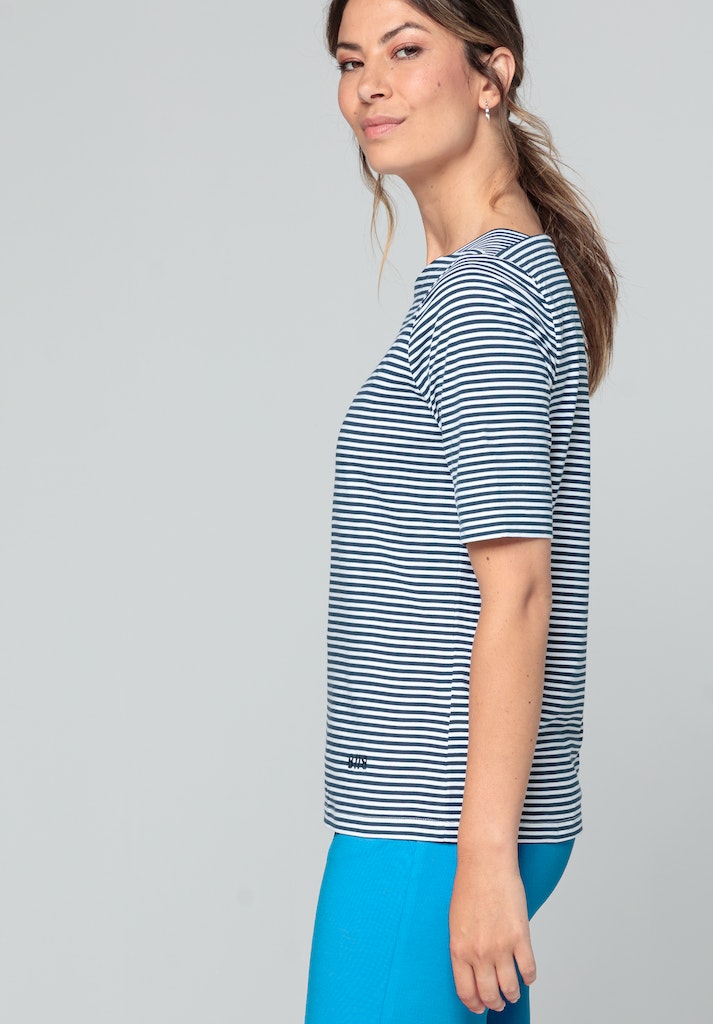 T-shirts korte mouw blauw Bianca