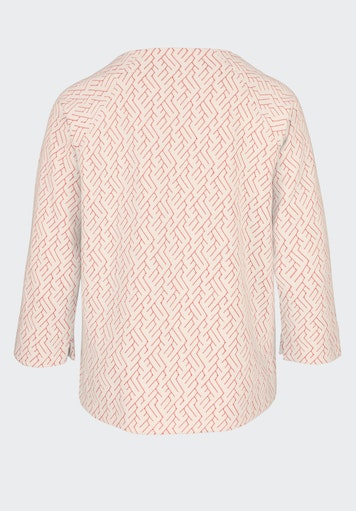 T-shirts lange mouw rood Bianca