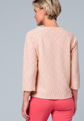 T-shirts lange mouw rood Bianca