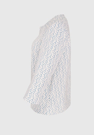 T-shirts lange mouw blauw Bianca