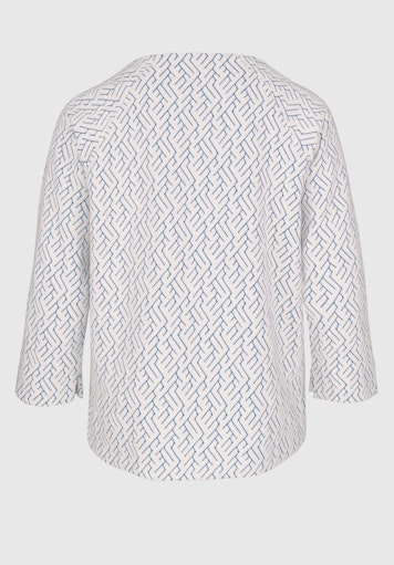 T-shirts lange mouw blauw Bianca