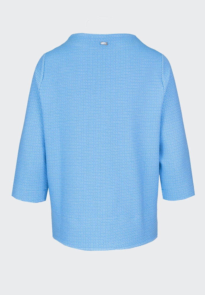 T-shirts lange mouw blauw Bianca